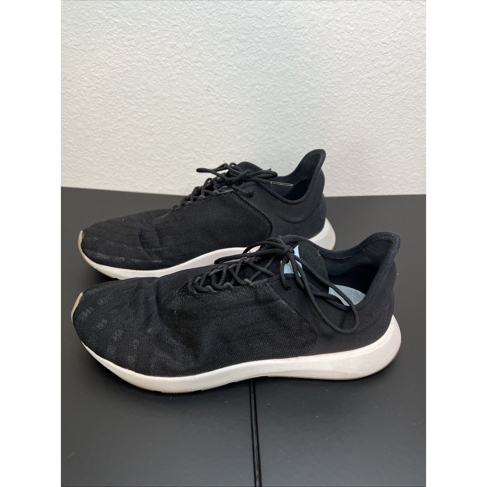 Saysh One Black Sneakers Size 8 Allyson Felix Tennis Shoes Athletic Active - Picture 4 of 8